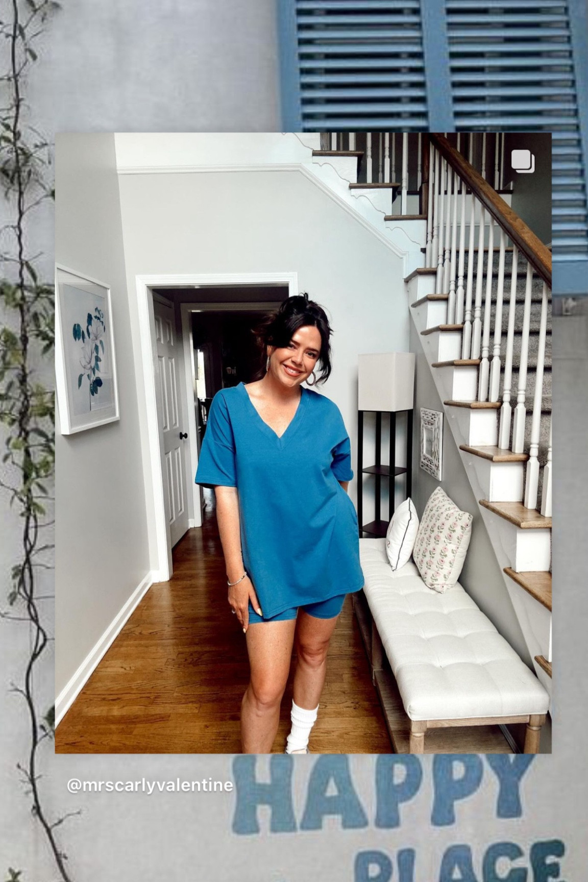 💙🦋 Loving this Amazon set ! So thick such great quality and a few super cute colors !! I’ve been into blue for spring g and summer so I grabbed blue ! Runs TTS! #set #summerset #bikershorts 

#LTKfitness #LTKtravel #LTKfindsunder50