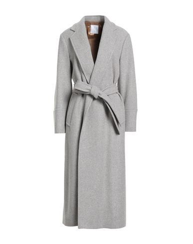 Eleventy Woman Coat Light grey Size 2 Wool, Silk | YOOX (US)