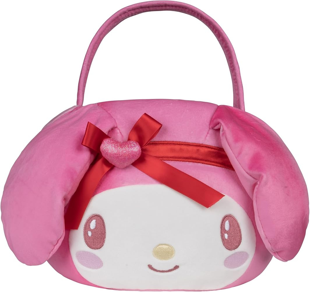 Jazwares Costume Play Hello Kitty and Friends Official Kuromi Heart Pail Accessory - 12-Inch Embr... | Amazon (US)