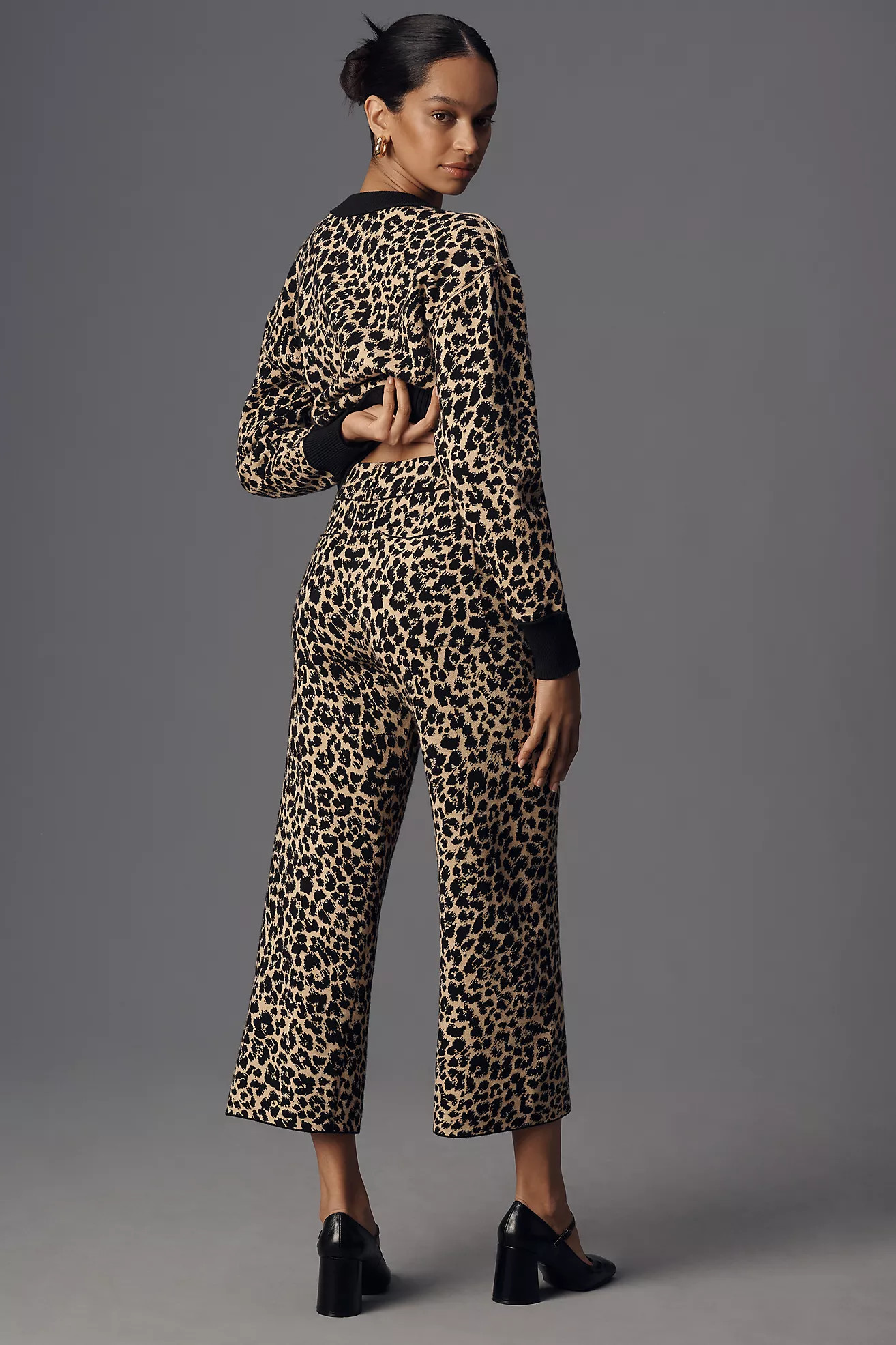 The Colette Sweater Knit Crop Wide-Leg Pants by Maeve | Anthropologie (US)