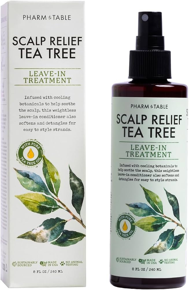 Leave In Conditioner Spray - Tee Trea Scalp Treatment - Anti-Dandruff and Dry & Itchy Scalp treat... | Amazon (US)