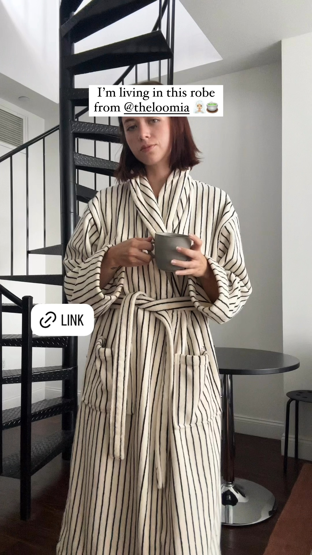 The perfect striped robe from The Loomia 🧖🏼‍♀️ Use code LTK15 for 15% off! Shop my favorites below #ad

#LTKHome #LTKVideo #LTKSaleAlert