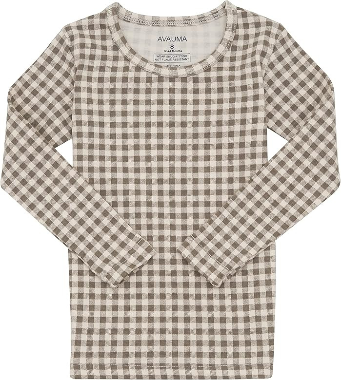 AVAUMA Baby Boys Girls Pajama Set 6M-7T Kids Cute Toddler Snug fit Pattern Design Pjs Cotton Slee... | Amazon (US)
