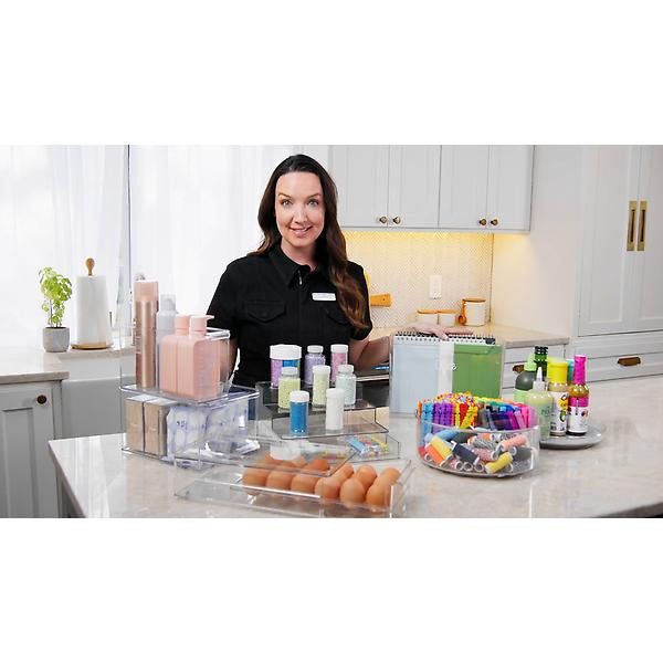 Everything Organizer Shallow Large Turntable | The Container Store