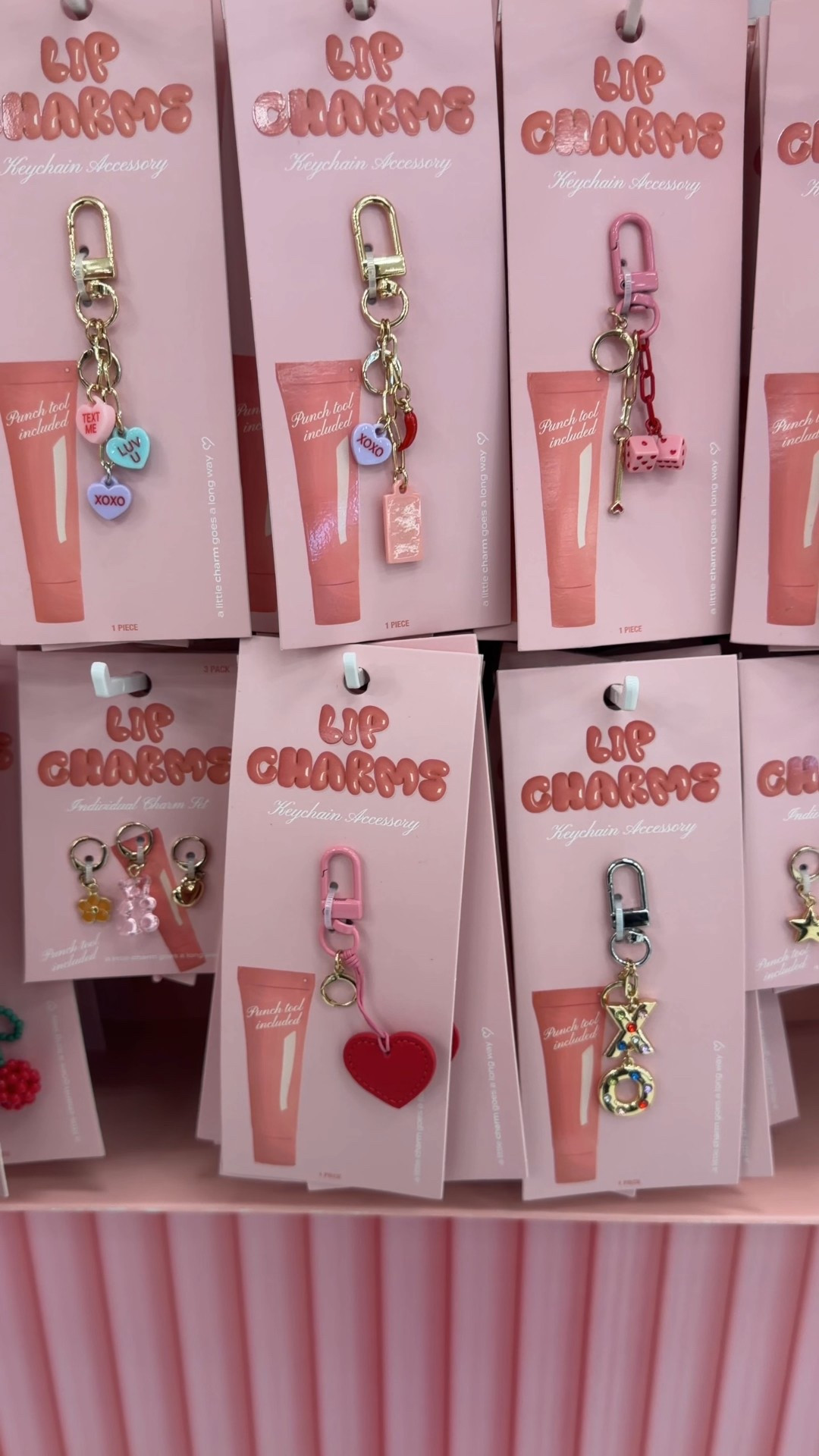 Valentine’s Day at Target 🎯 ❤️ 
Valentine lip charms 
Valentine’s Day pajamas
Slippers
Kendra Scott Valentine’s Day jewelry 
Valentine’s Day bag charms
Blogilates floral workout sets and tennis dress