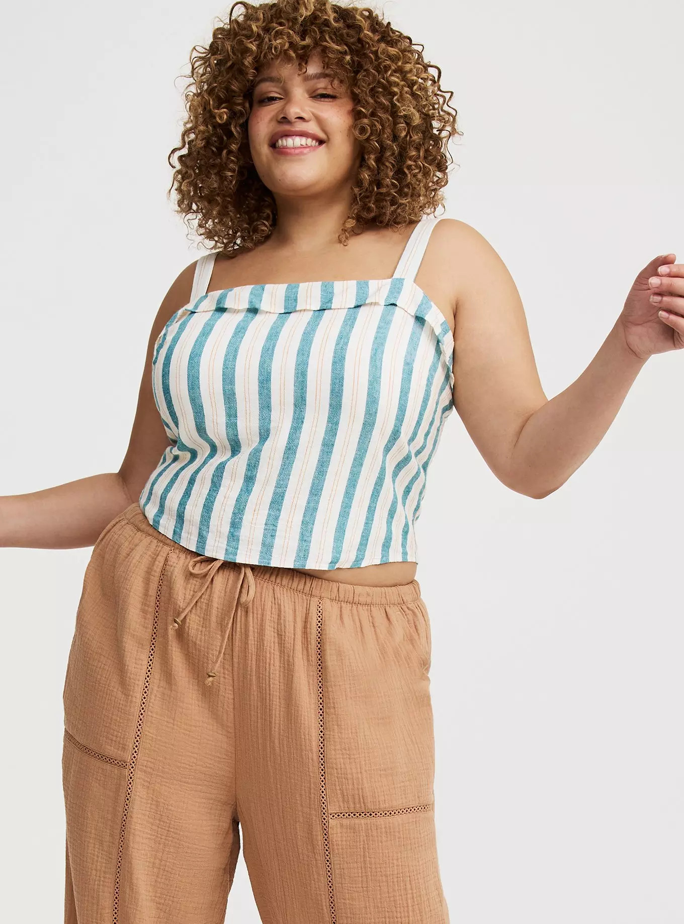 Smocked Back Tank | Torrid (US & Canada)