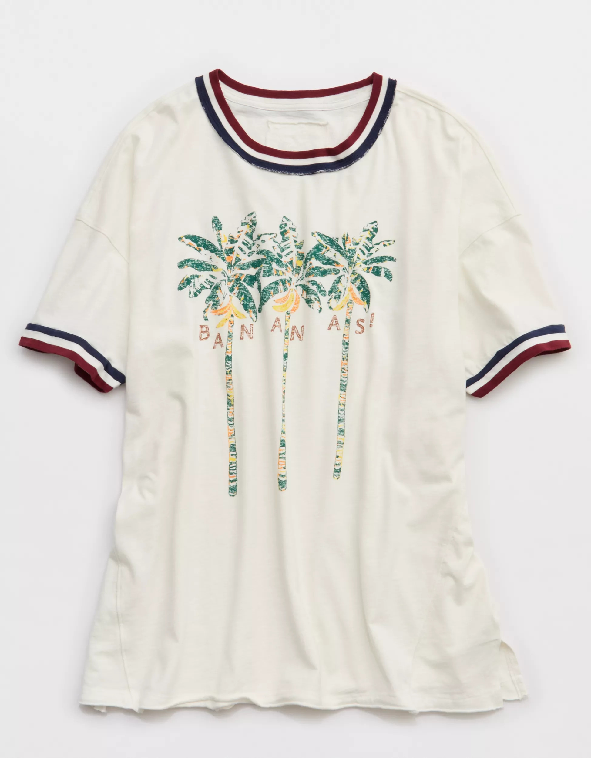 Aerie Oversized Crew Boyfriend T-Shirt | Aerie