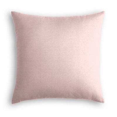 Pastel Pink Linen Pillow | Loom Decor