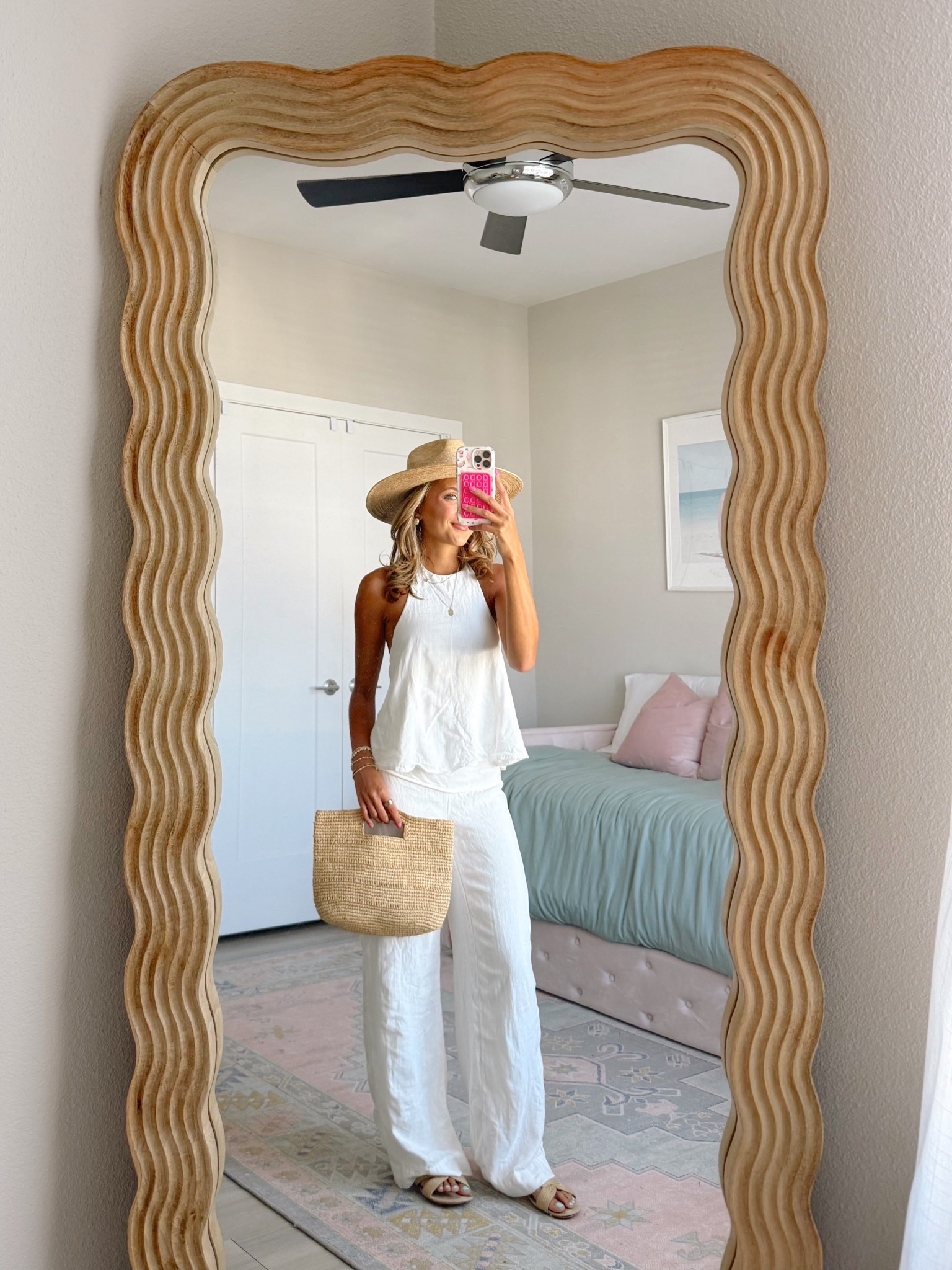 cutest summer linen set of the day - princess Polly code MCKENZ20 for 20% off 💕