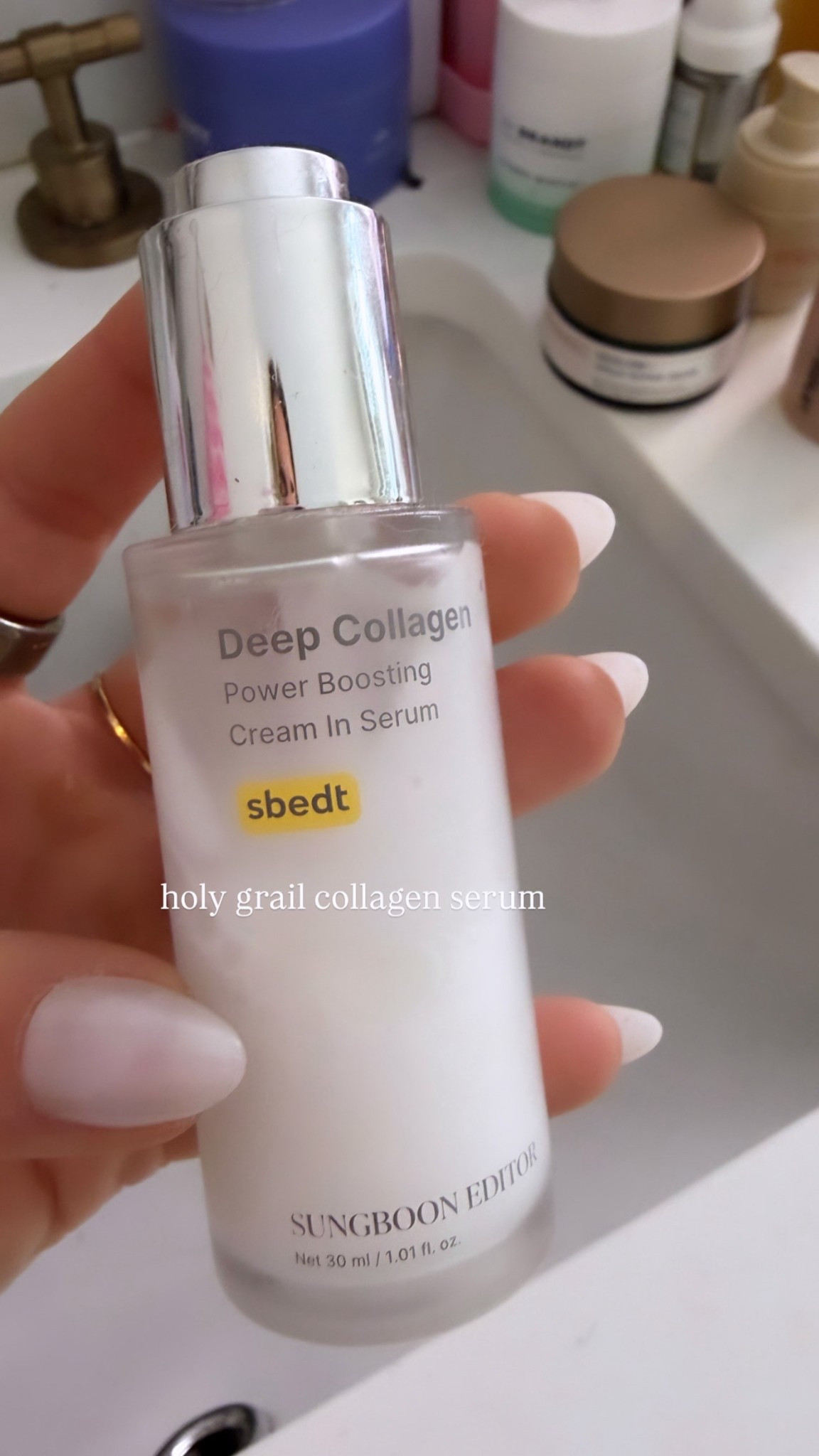 the sungboon deep collagen power boosting cream in serum is such a good hydrating skincare product. it helps give the skin a plump, glowy look and layers really well into a routine. get it half off as a part of today’s ulta 21 days of beauty sale! 

#LTKbeauty #UltaBeauty #Ulta21DaysofBeautySale