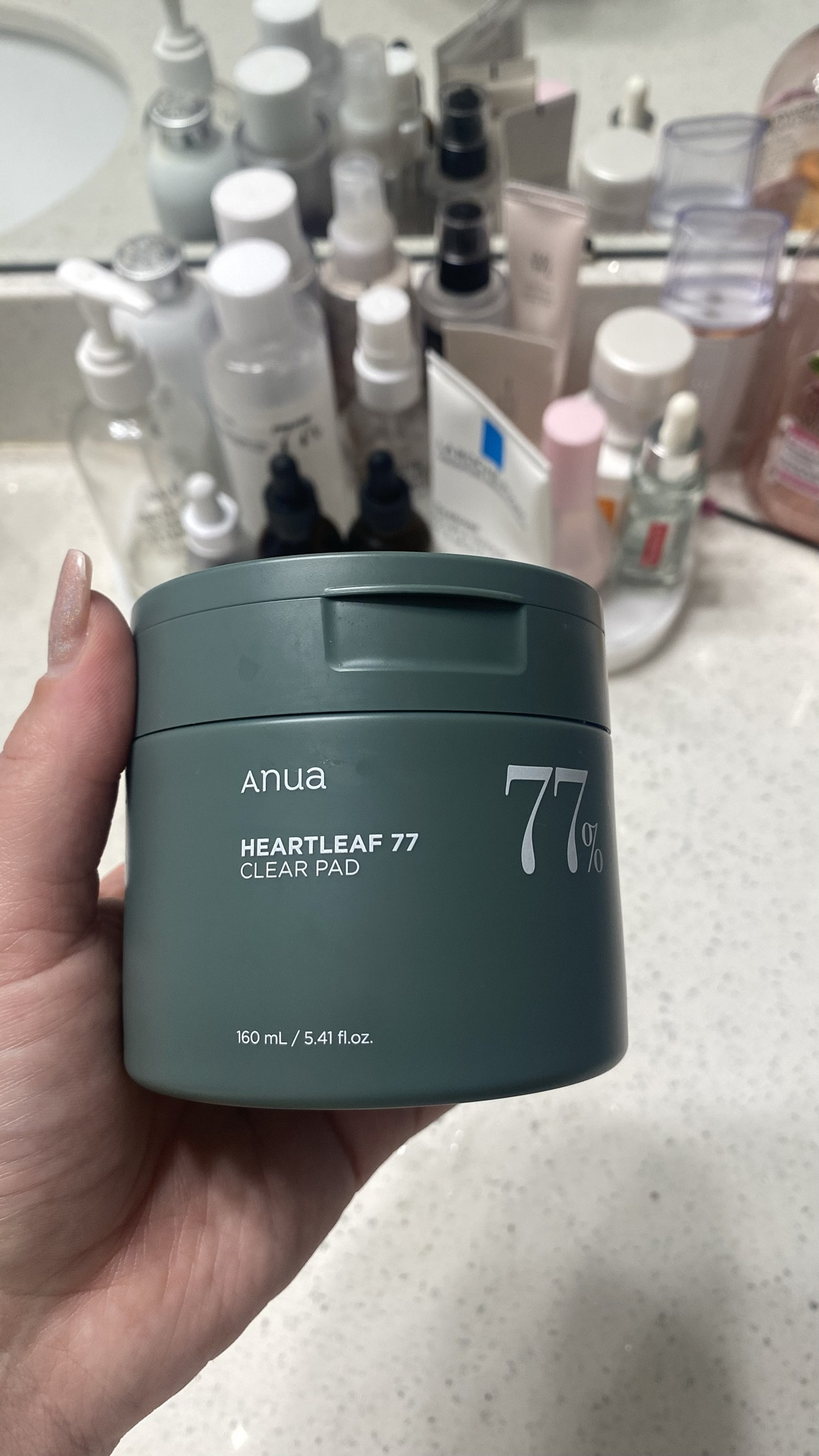 Clear skin coming right up! 
After some recent stress breakouts I was on the hunt for some new products. I came across these non-scented, amazing Korean skincare brand. My skin feels so moisturized (I sometimes apply 3 layers of the toner after the pads) and is super clear. I see why they’re sold out when I go to restock! 
