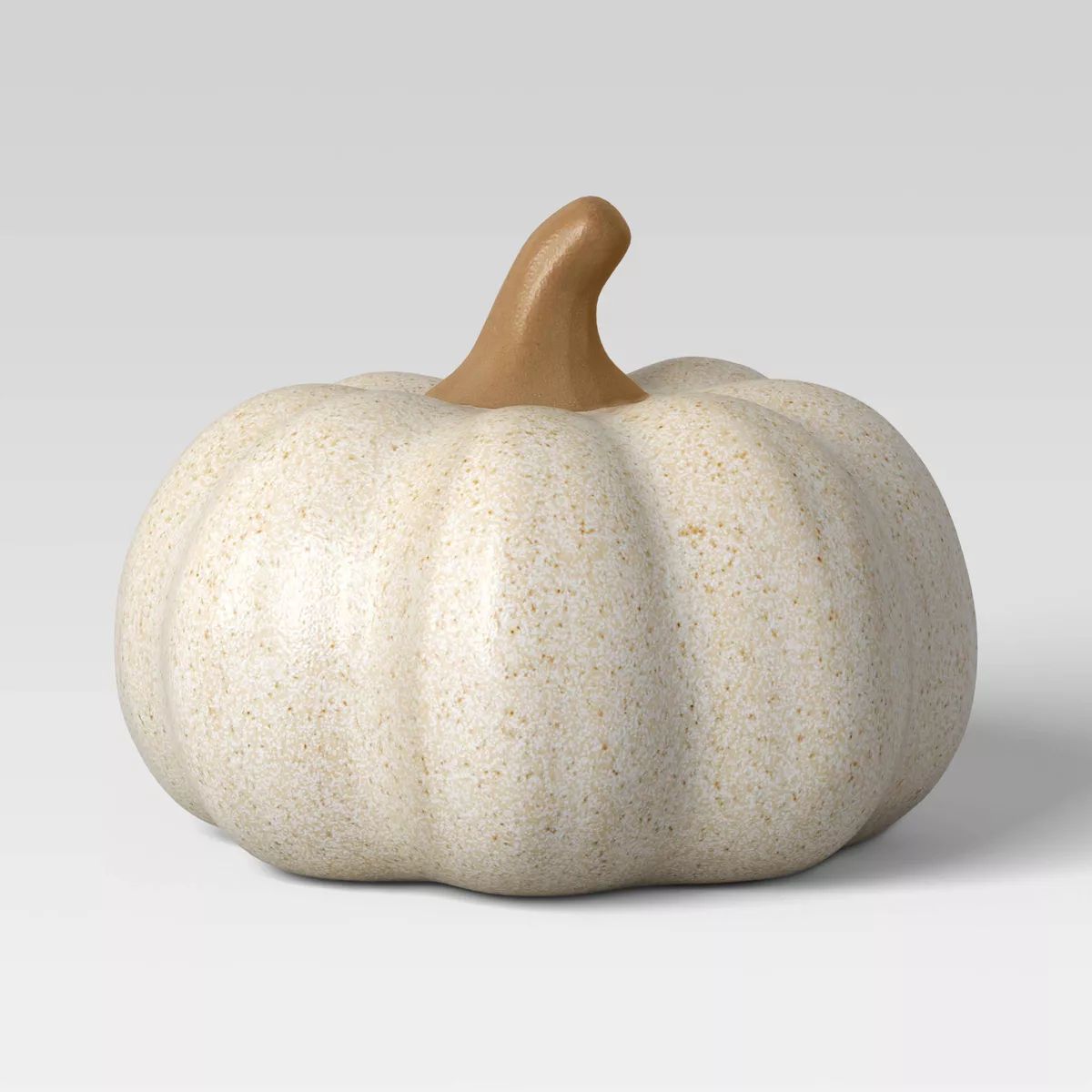 Small Ceramic Pumpkin Figurine Cream - Threshold™ | Target