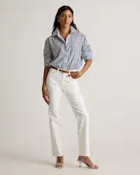 Bella Stretch Straight Jeans | Quince
