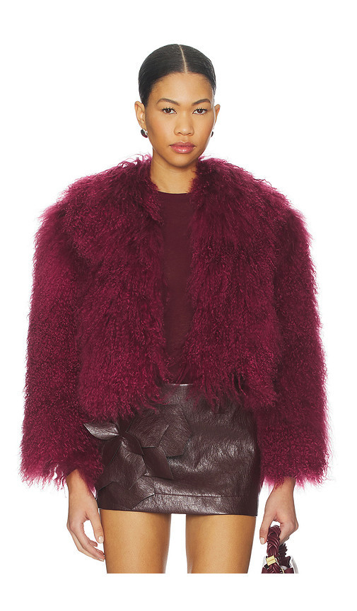 Bubish BLOUSON GEORGINA en Burgundy. Taille M. Also en L, S, XS. | Revolve Clothing (Global)