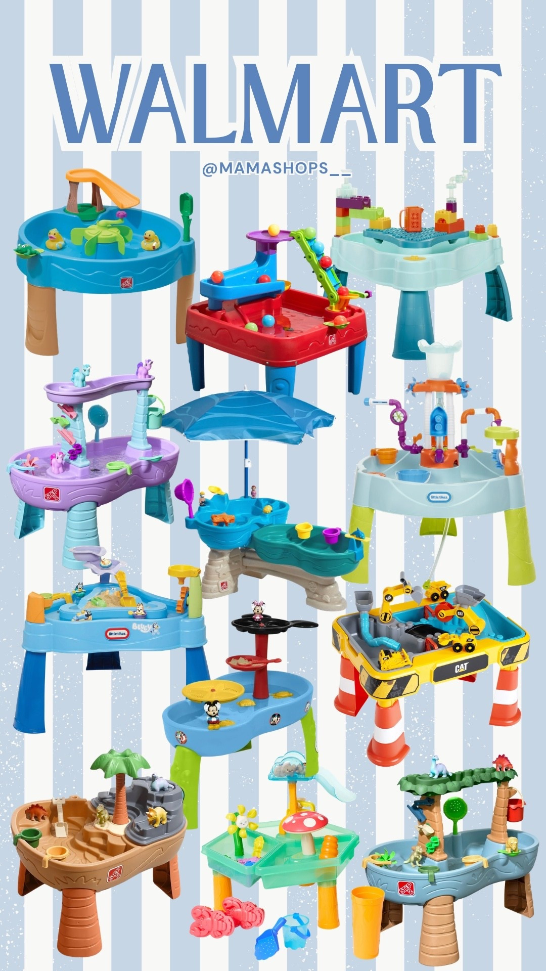 Little tikes, Step 2 water and sand tables for your little ones to have fun outside with !💦☀️

Linking all options here, find them at Walmart🔗✨(anything missing will be linked when available)

(Some options ON SALE now snag one while you can!)🚨

#LTKSeasonal #LTKBaby #LTKKids