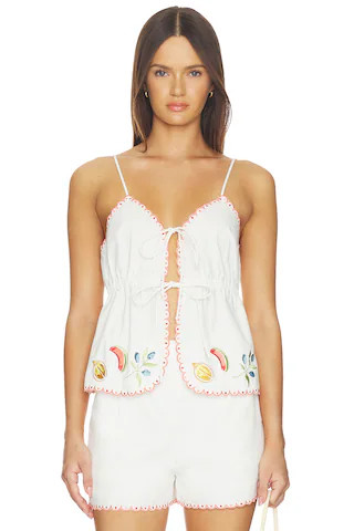Santorini Embriodered Cami
                    
                    MINKPINK | Revolve Clothing (Global)
