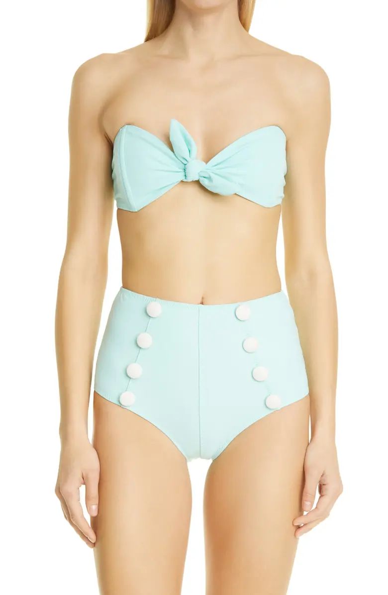 Poppy High Waist Two-Piece Swimsuit | Nordstrom