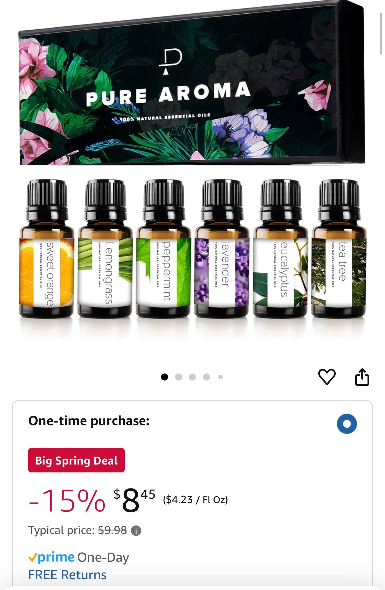 On sale! My favorite essential oils I use on my dryer balls when I do a load of laundry! These last me 3-6 months with a family of 5!🕊️

#amazonspringsale #laundry #home

#LTKHome #LTKBeauty #LTKFindsUnder50
