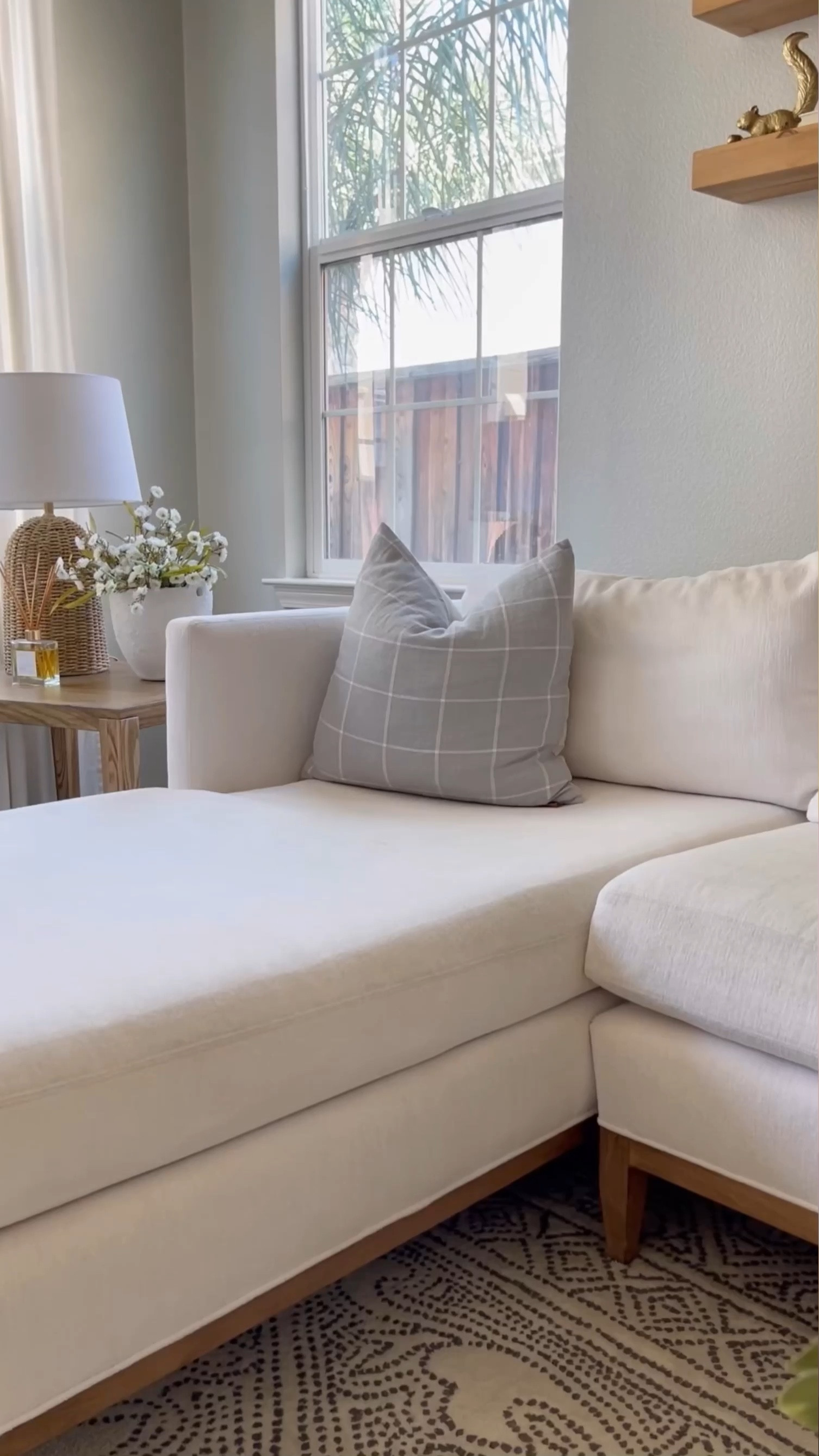 Fall livingroom refresh reel. Going for a soft and subtle fall transition this year. 

#LTKSeasonal #LTKhome