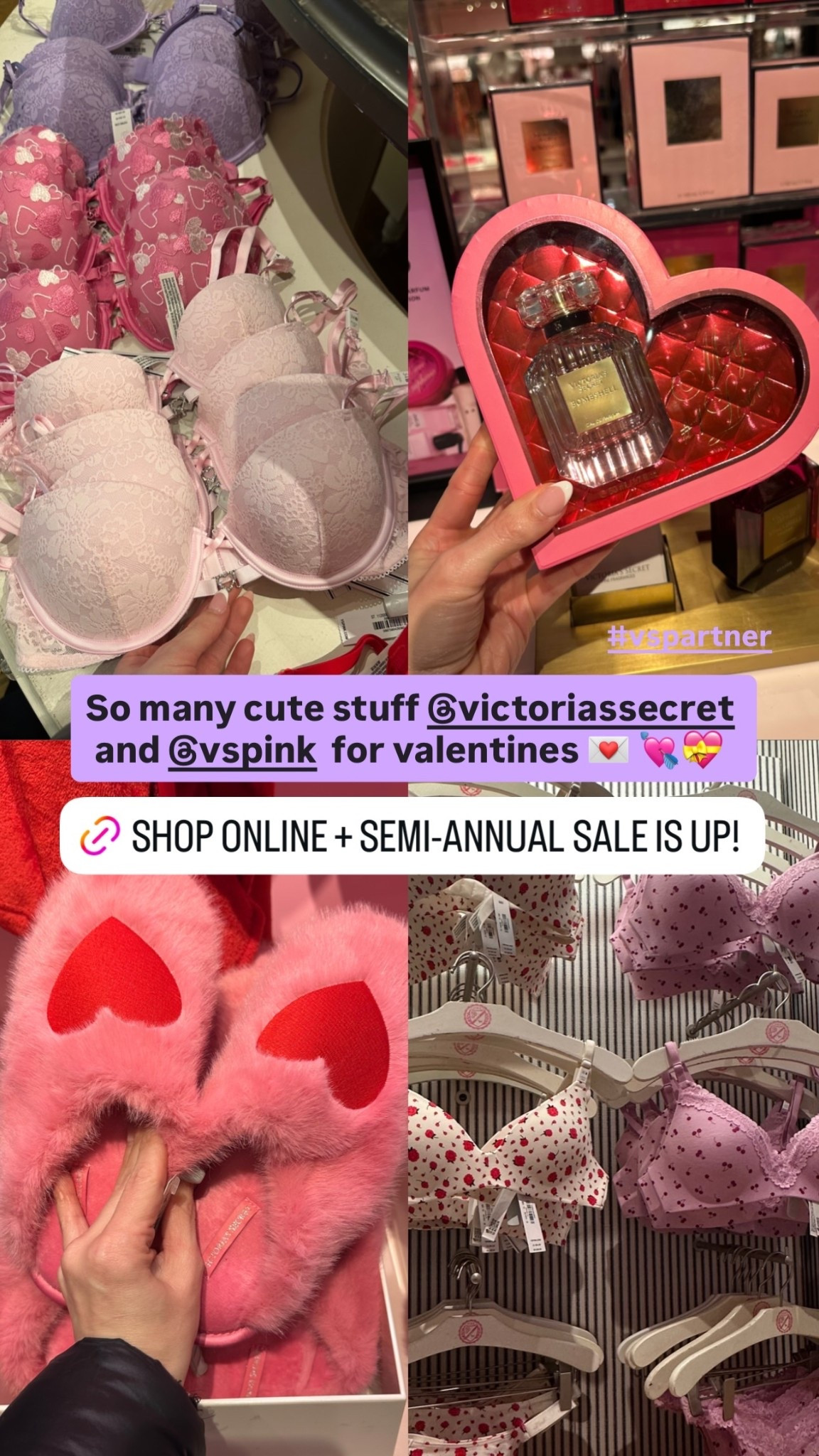 So many cute stuff @victoriassecret and @vspink  for valentines 💌 💘💝 #vspartner

#LTKActive #LTKBeauty #LTKSaleAlert