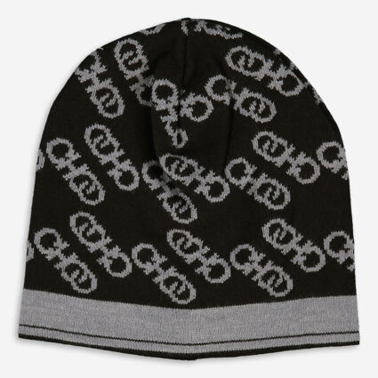 Army Green Wool All Over Branded Beanie | TK Maxx