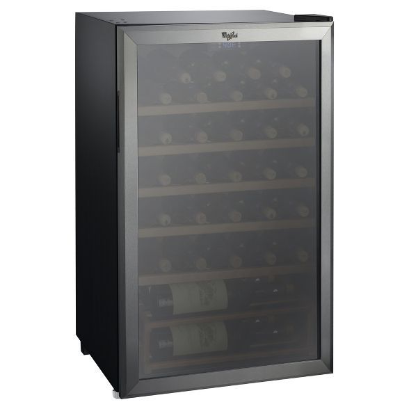 Whirlpool 35 Bottle 3.6 Cu. Ft Wine Fridge-Stainless Steel-JC-103EZ | Target