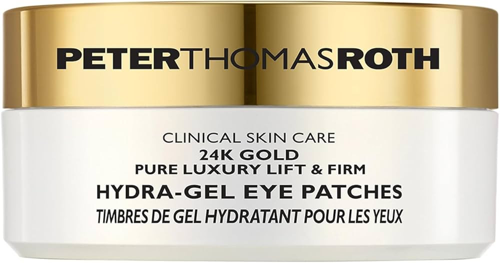 Peter Thomas Roth | 24K Gold Pure Luxury Lift & Firm Hydra-Gel Eye Patches | Anti-Aging Under-Eye... | Amazon (US)