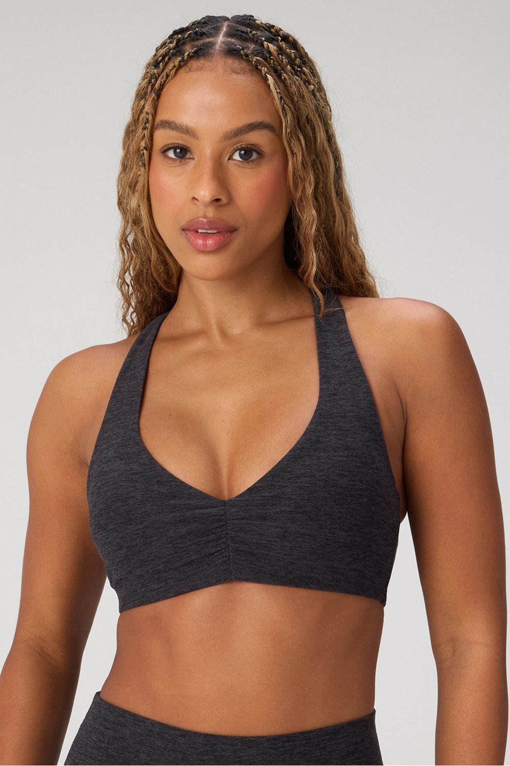 HeatherFlex Ruched Bra | Fabletics