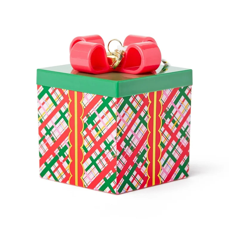 Packed Party Brand "Plenty of Presents" Present Shaped Christmas Tree Ornament Assembled product ... | Walmart (US)