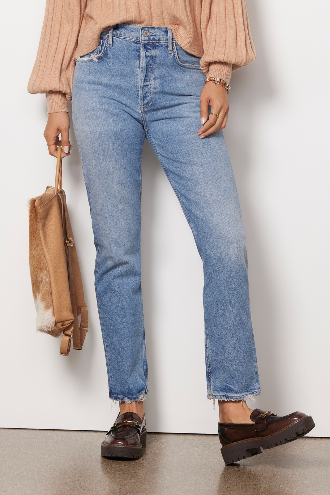 AGOLDE Riley Long Jean | EVEREVE | Evereve