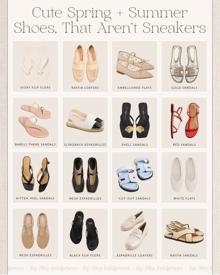 Cute spring/summer shoes that aren’t sneakers 

#LTKover40