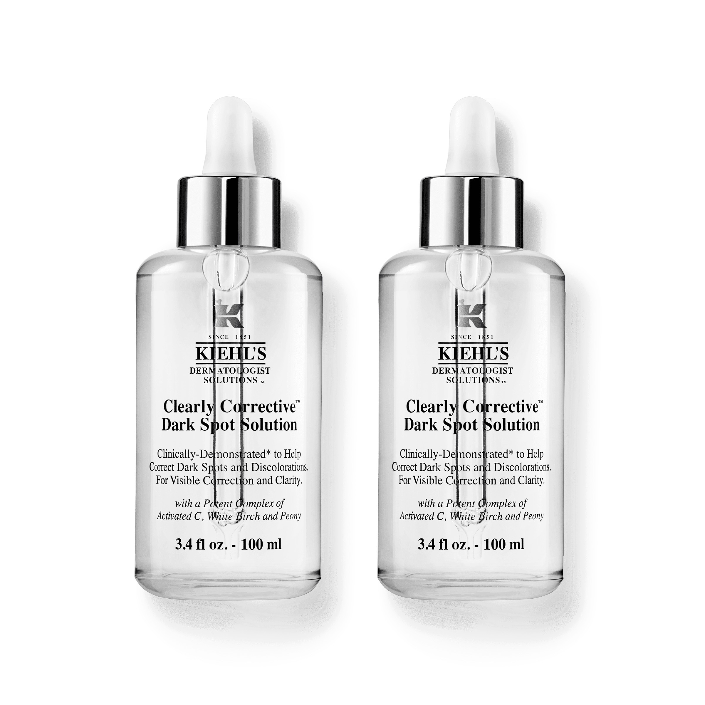 Clearly Corrective Dark Spot Solution 100ml Duo – Kiehl’s | Kiehl's