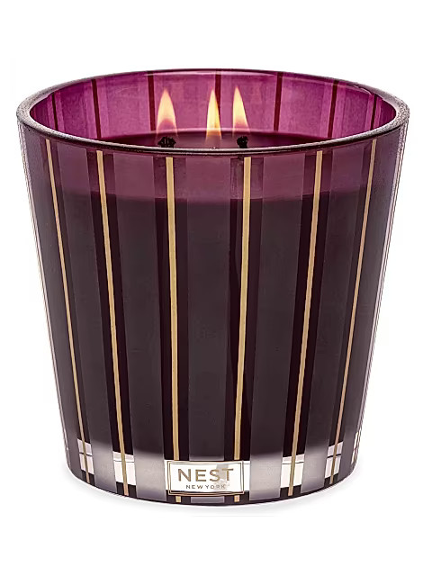 NEST New York Autumn Plum 3-Wick Candle | Saks Fifth Avenue