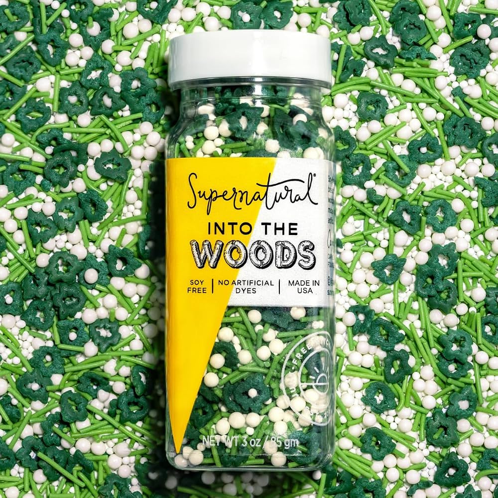 Into the Woods Natural Confetti Tree Sprinkles by Supernatural, No Artificial Dyes, Soy Free, Glu... | Amazon (US)