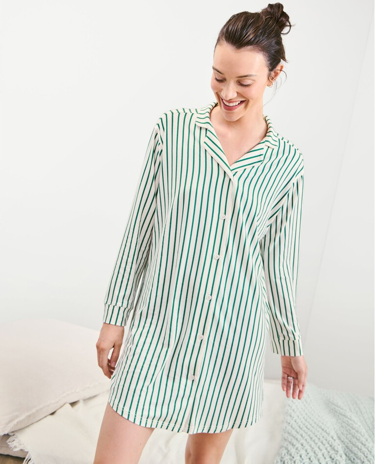 Women's Long Sleeve Nightshirt in HannaSoft™ | Hanna Andersson