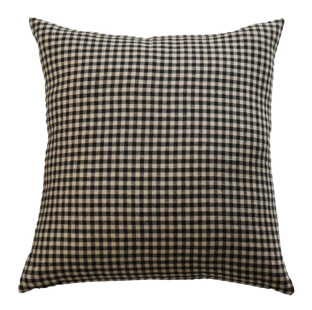 Jett Gingham Pillow Cover | Danielle Oakey Interiors INC