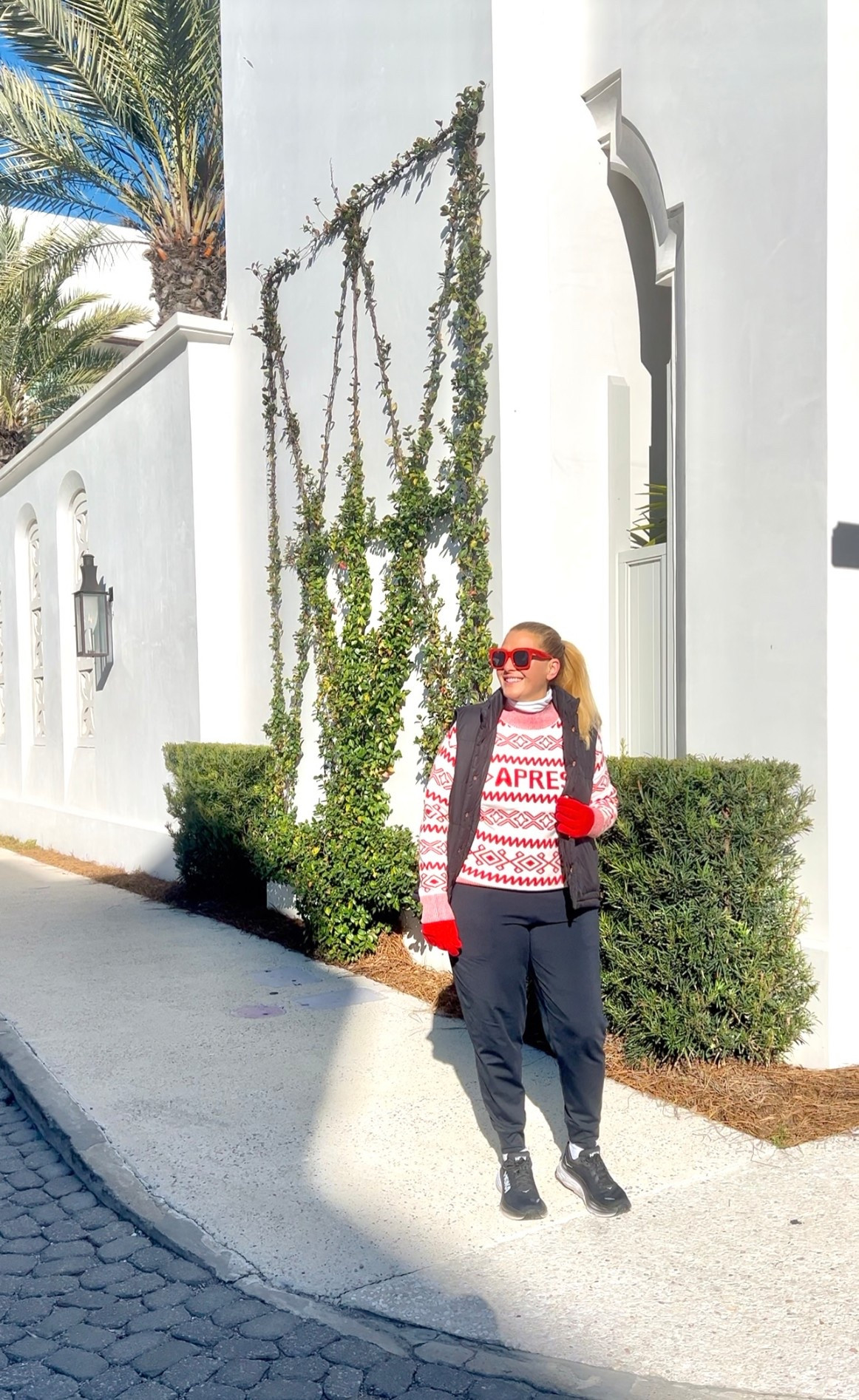 Cold Weather Outfit


I walked 7 miles in this outfit this morning.
It’s freezing in Rosemary Beach today! Had to wear a thick sweater, puffer vest, turtleneck and gloves to stay warm!

This APRES sweater comes in multiple colors and the quality is awesome! Fits true to size and I highly recommend it!

Sweater medium, puffer vest large, joggers large, Hoka sneakers size 9 (All fit true to size)


#LTKSeasonal #LTKFindsUnder100 #LTKOver40 #LTKActive #LTKSaleAlert #LTKFindsUnder50 #LTKGiftGuide #LTKU #LTKMidsize #LTKTravel 