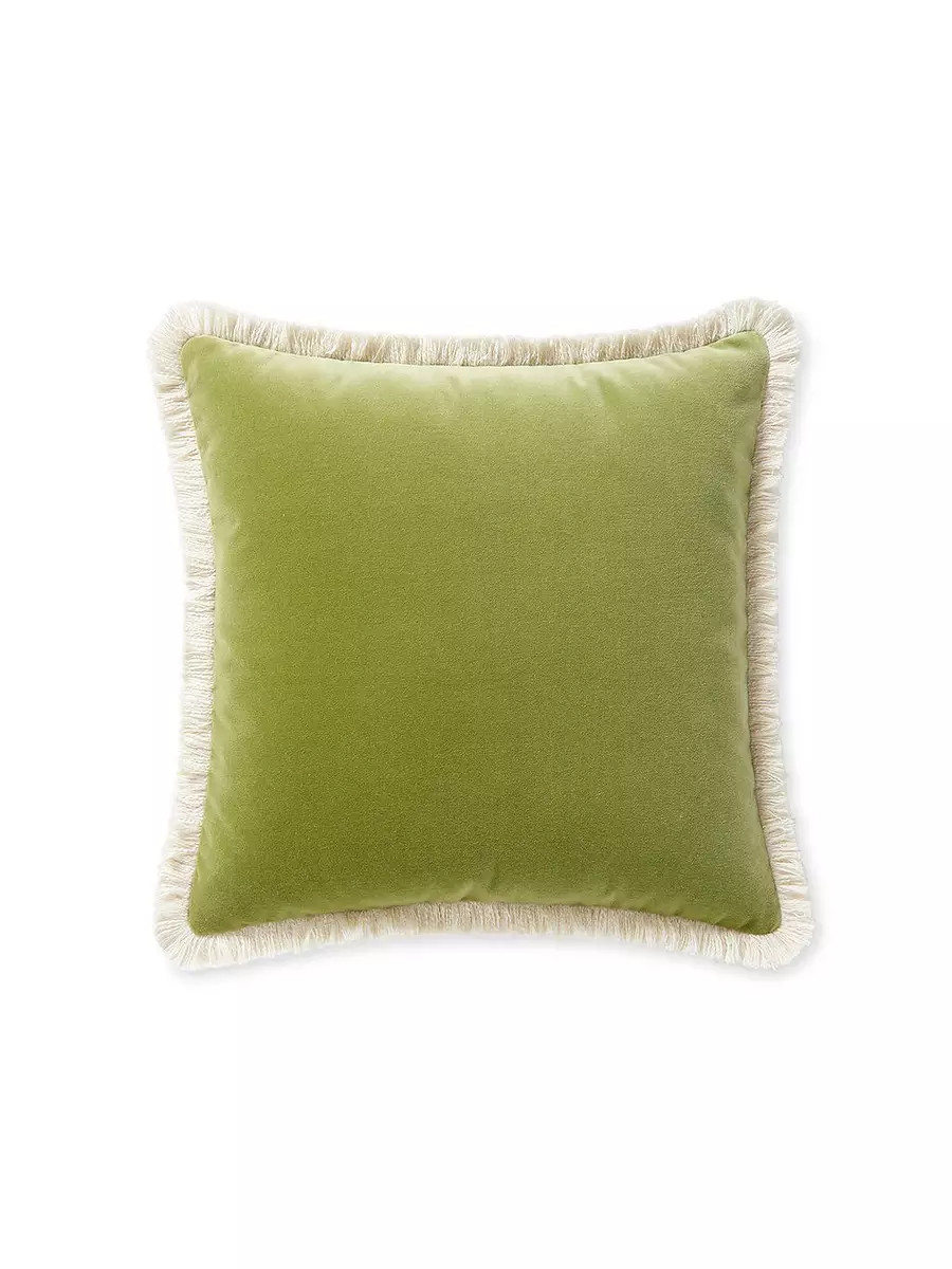 Bowden Velvet Pillow Cover | Serena and Lily