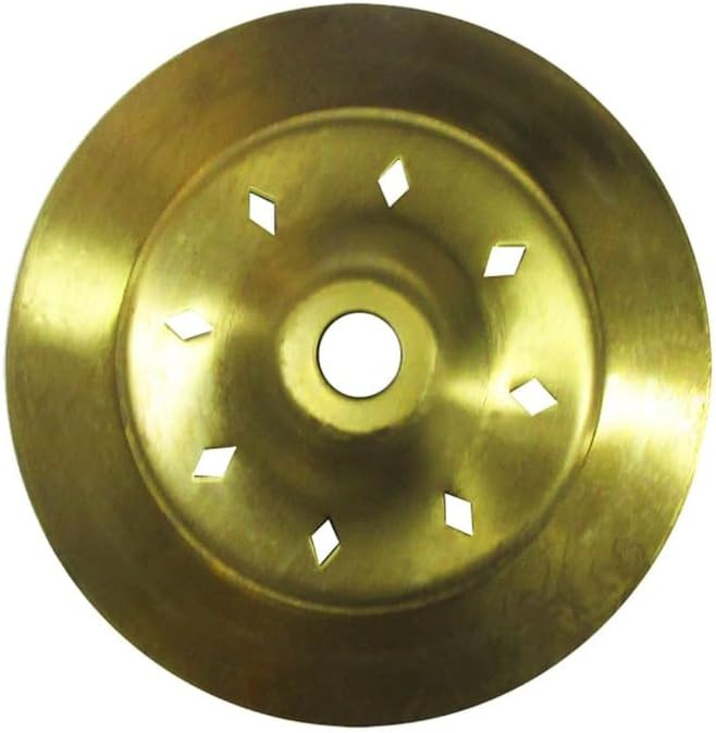 4"Round Vented Solid Brass Vase Cap for Lamp Fixtures & Many Crafts | Amazon (US)