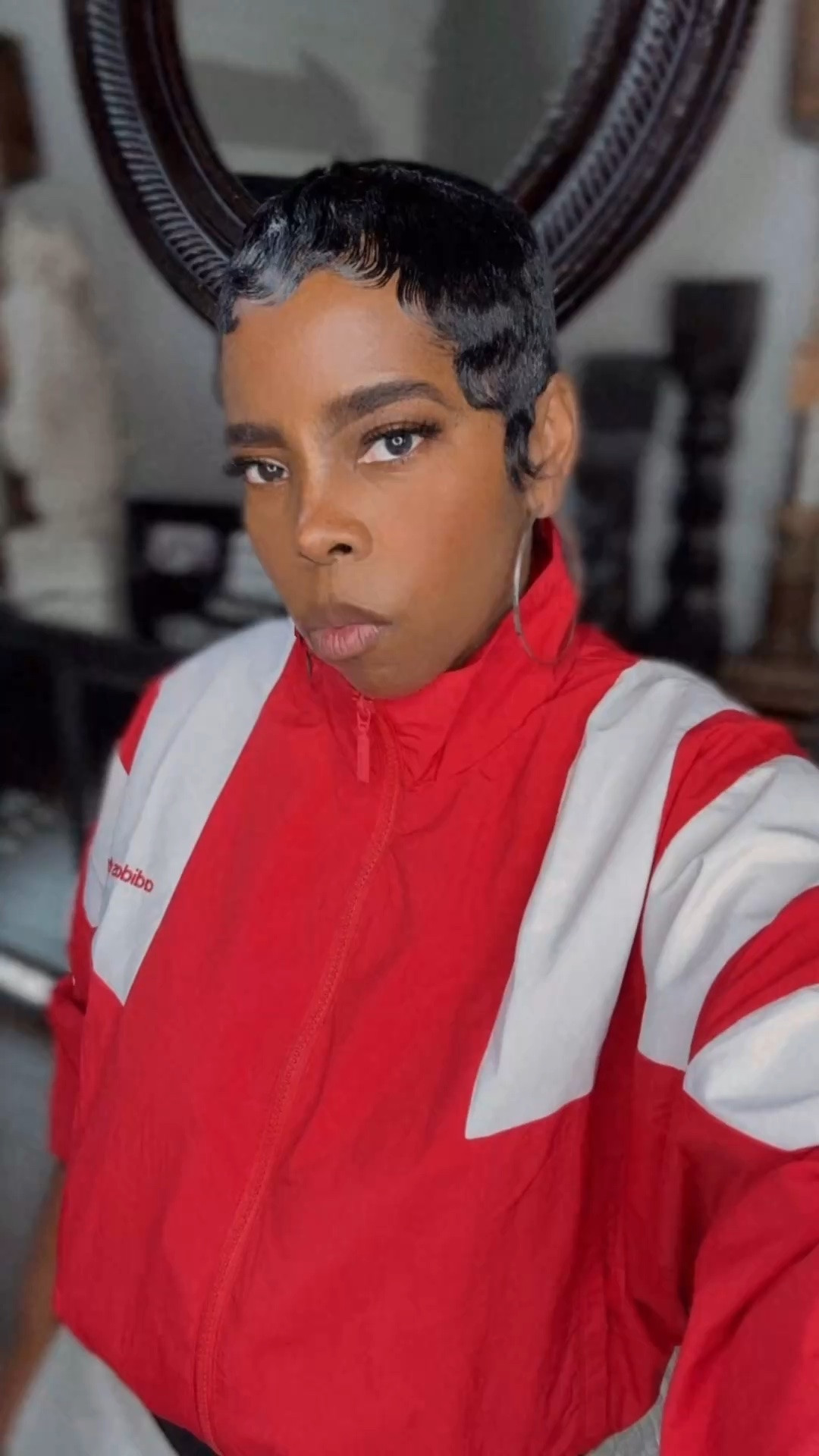 This jacket fits so cute!! 
I'm wearing a medium Shorts are apart of the AdidasxAsos collab and are currently sold out.

#LTKootd #LTKgrwm #LTKOver40