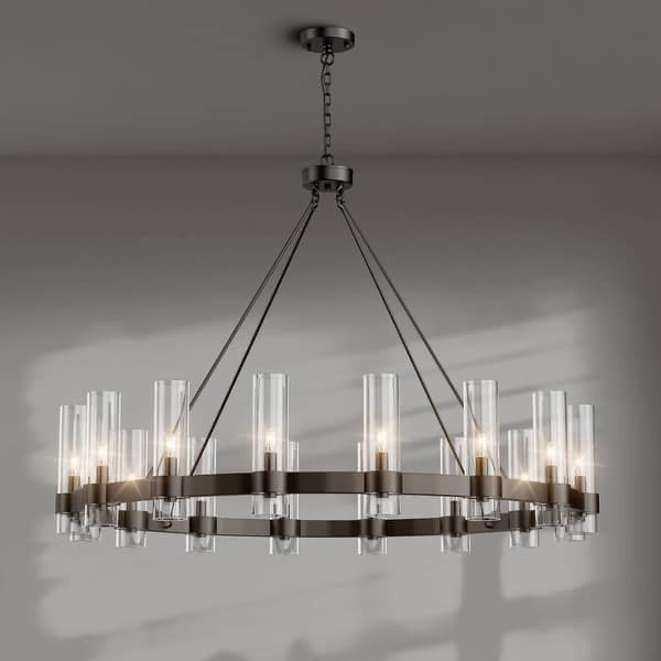 Kayla 48” Black 16 Light Chandelier

Beautiful farmhouse chandelier combined with elegance and farmhouse style. 

Made by Bed Bath & Beyond 

#LTKHome #LTKU #LTKSaleAlert