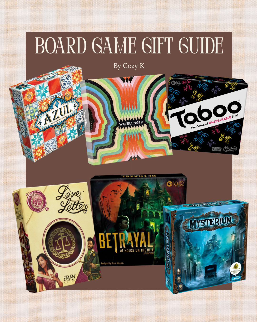 don't get me started on wavelength lol 🧩🕯️🤎  

 #LTKGiftGuide #LTKHoliday #LTKKids