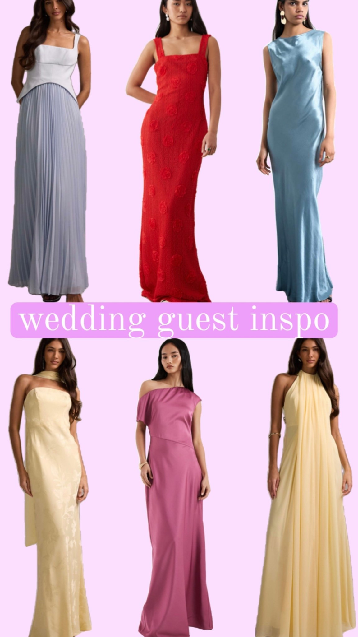 summer wedding guest dress inspo! #LTKwedding  @ASOS 