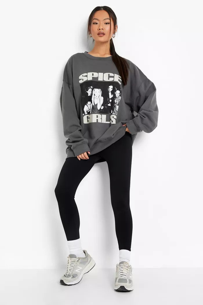 Spice Girls License Oversized Sweater | boohoo (US & Canada)
