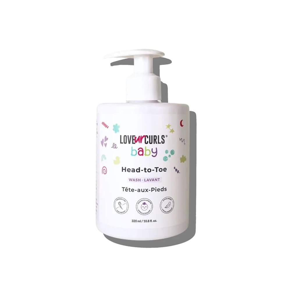 Love Ur Curls - LUCK Baby Head to Toe Wash, Gentle & Tear Free, Pediatrician Approved, Body Wash,... | Amazon (US)
