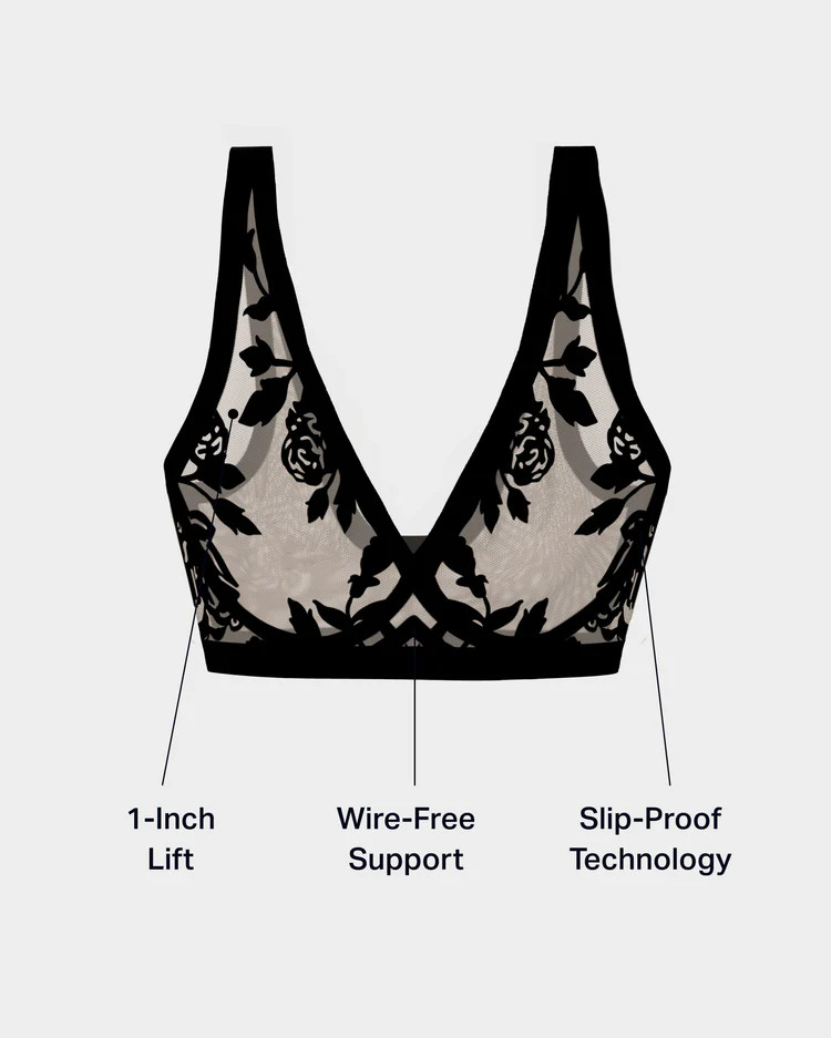 Madam Noir Mesh Bralette | EBY (US)