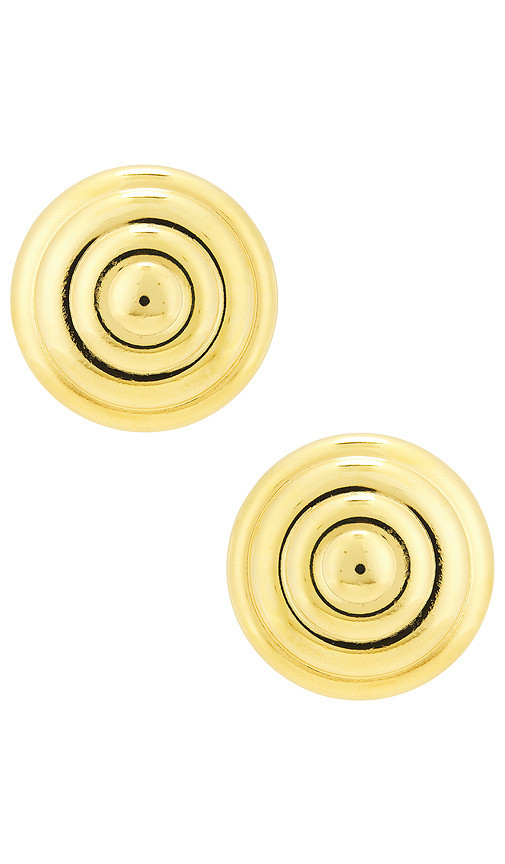 LELET NY Ziggy Stud Earrings in Metallic Gold. | Revolve Clothing (Global)