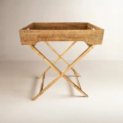 Artifacts Rattan Tray Top End Table | Wayfair North America
