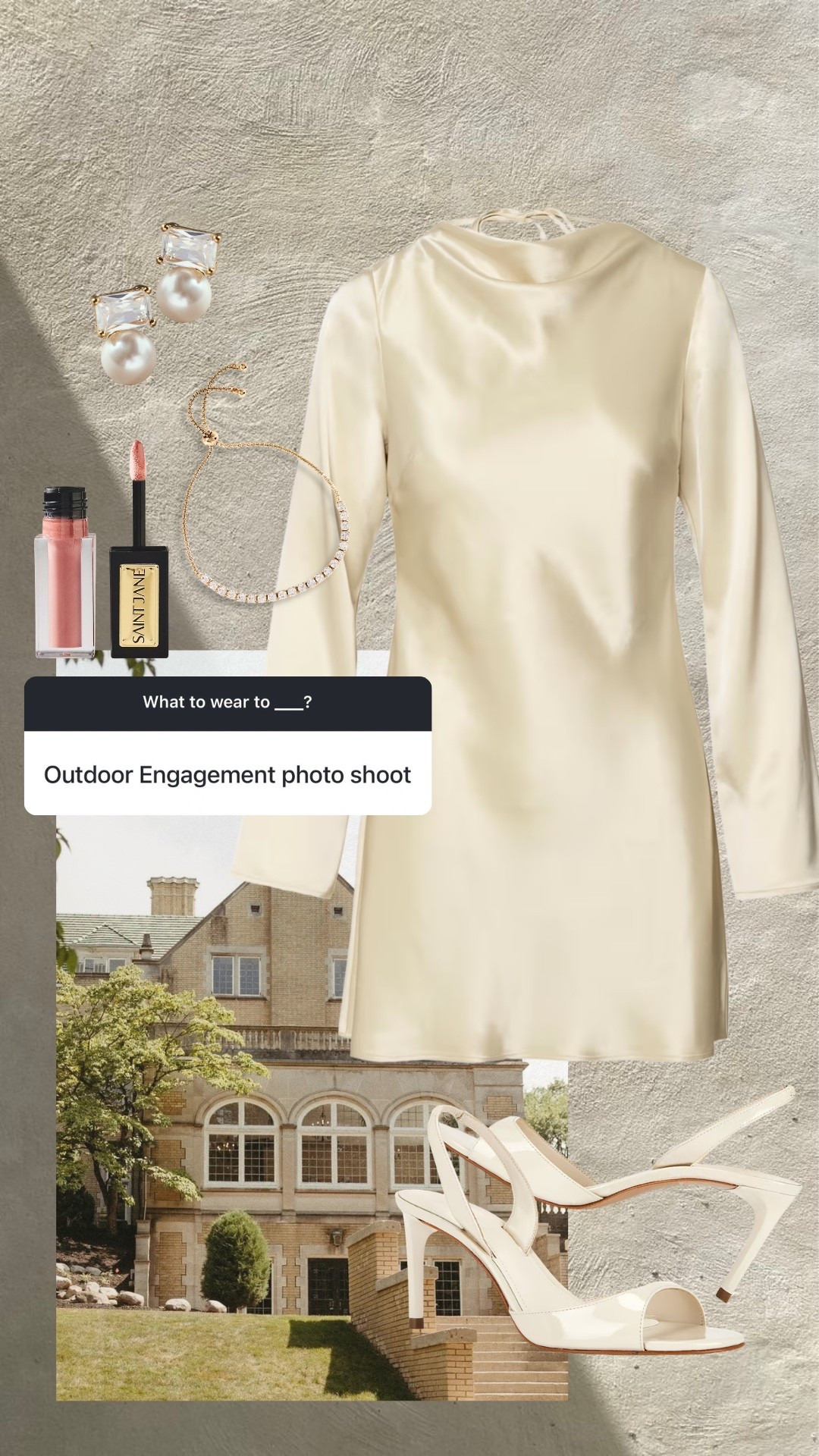 What to wear to an outdoor engagement photo shoot! #kathleenpost