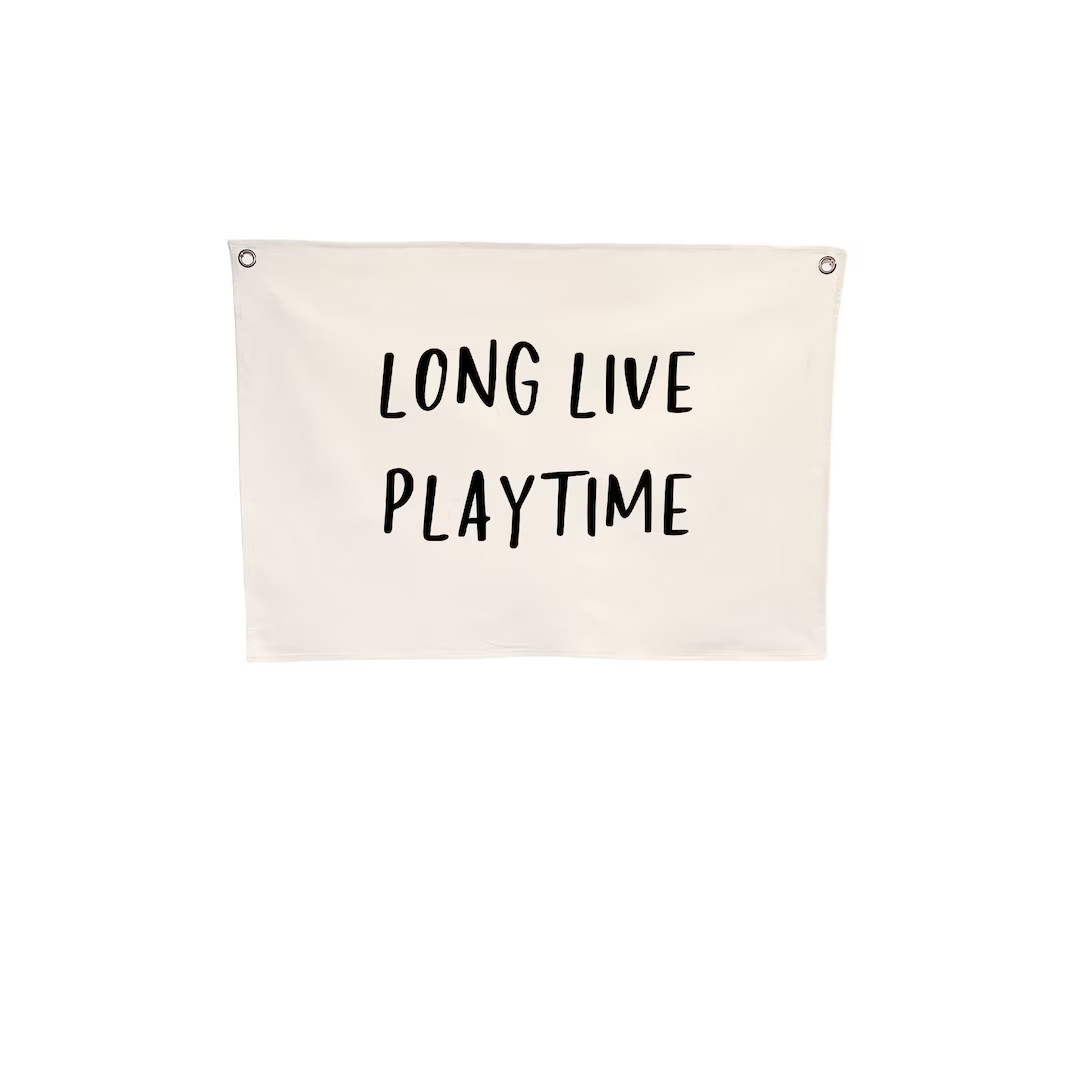 Wall Tapestry / Long Live Play Time - Etsy | Etsy (US)